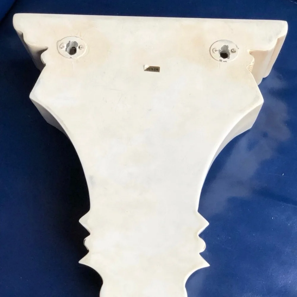 Vintage White French Shelf Wall Decor